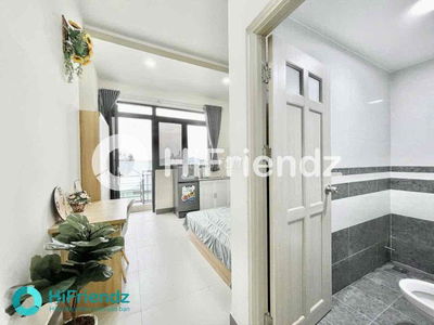 STUDIO BAN CÔNG - FULL NỘI THẤT - MIỄN PHÍ XE - NGAY CÔNG VIÊN PHÚ LÂM