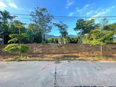 Đất view sông cu đê hòa bắc 262m2 có 62m2 đất ở đường nhựa 7,5m