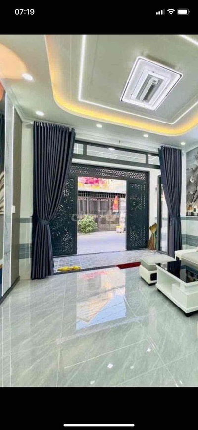 Mới keng trệt lầu 4*17; 2pn mt đg xe tải đi Gò vấp gần