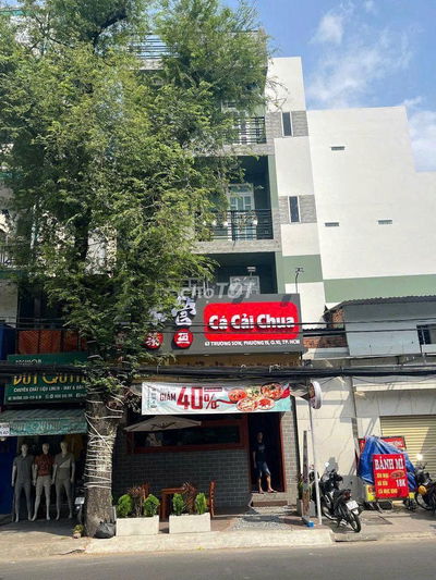 CHO THUÊ NHÀ MT 67 TRƯỜNG SƠN, Q10 DT 5,2x9m nở hậu 18m giá 45tr