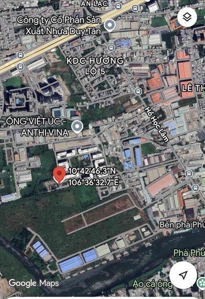 Bán đất thổ cư (chính chủ) 66m2 tại phường An Lạc, quận Bình Tân