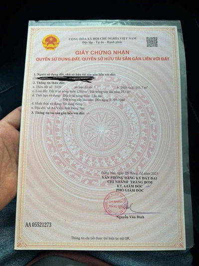 chính chủ gửi bán đất mặt tiền mai chí thọ - mua đất tặng nhà cấp 4