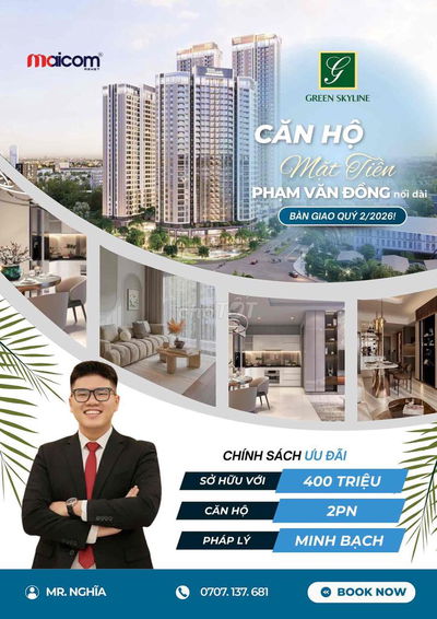 Chỉ 10% SỞ HỮU NGAY CĂN HỘ CAO CẤP. XÂY XONG. ĐỐi DIỆN TTTM GO!