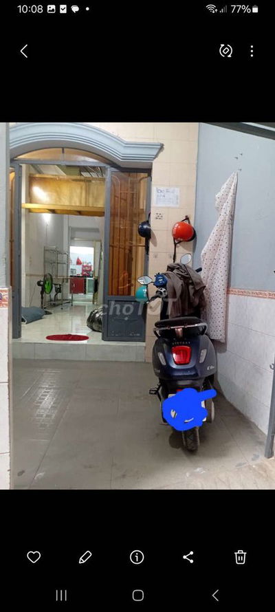 Nhà ở riêng lẻ, 1 trệt + 1 lầu, 2 phòng ngủ +1phongf chờ