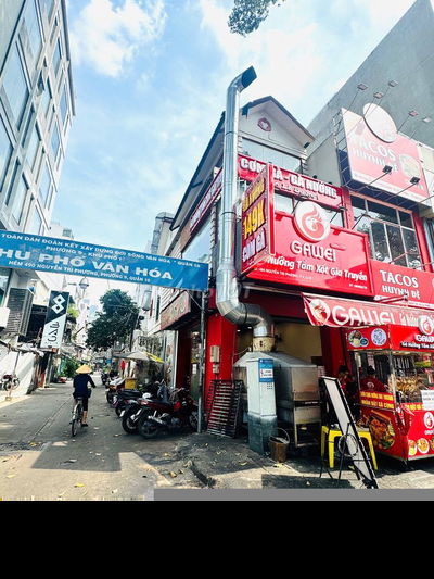 Cho Thuê Góc 2 MT Nguyễn Tri phương Q10,5,5x20m,3 lầu,Giá 70 Triệu