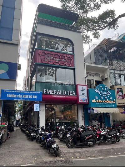 CHO THUÊ NHÀ MẶT TIỀN NGUYỄN TRI PHƯƠNG QUẬN 4X15,4 tầng,33 triệu