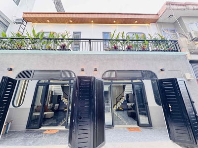 cho thuê nhà nguyên căn đẹp nội thất đầy đủ trục đường phạm văn chiêu