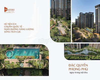 SANG LỖ CĂN 2PN 2WC 79,8M2 CĂN HỘ MASTERI PARK PLACE KĐT GLOBAL CITY