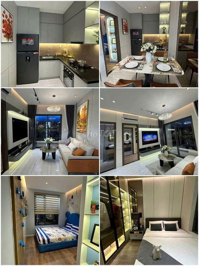 Căn hộ 3PN khu Bcons City tầng trung view hướng Đông Nam