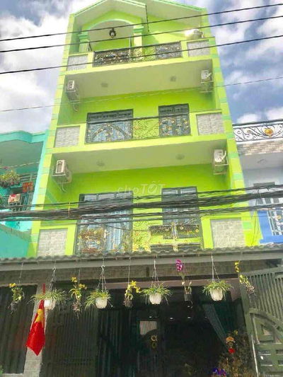 Bán Nhà MT Đường Số 12 BhhA 69m2 4 tầng 9.5 tỷ