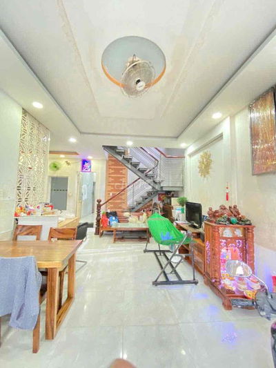 nhà đúc 1 tấm phường tân thới hiệp Q12 dt: 72m2