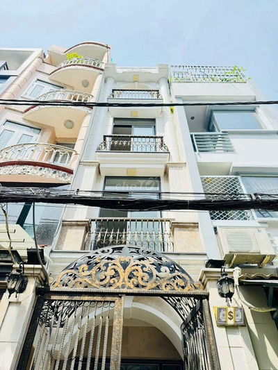 HẺM XE HƠI CMT8 Q.10 - NHÀ ĐẸP 5 TẦNG -THANG MÁY -TẶNG FULL NỘI THẤT