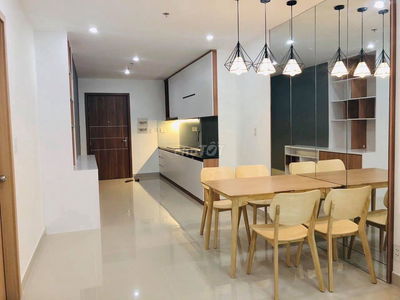 Cho thuê Căn hộ 2PN CC Cityland, Nội thất cơ bản, lầu cao view thoáng
