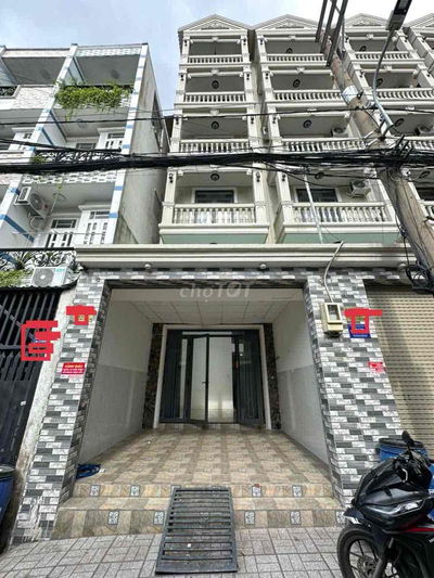 Nhà có thang máy 6pn lớn DTSD 360m2 hẻm thông chủ ngộp cần bán gấp