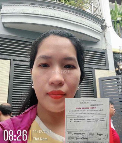 BÁN NHÀ ĐÚC TRỆT LẦU – QUANG TRUNG, P.11 – GÒ VẤP