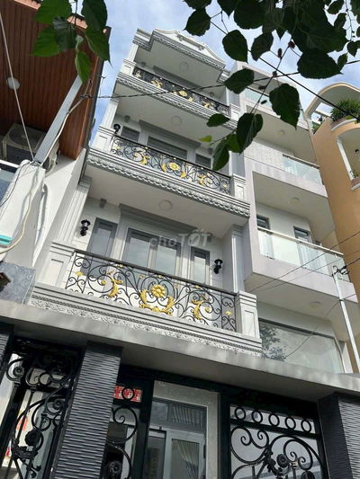 Nhà Bùi Minh Trực, Q.8. DT 3.8m x 14m, 3.5 tầng ST đúc