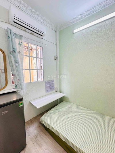 PHÒNG TRỌ SINH VIÊN NỘI THẤT ĐẦY ĐỦ CÓ BẾP Ở ĐƯỢC 1-2 NGƯỜI