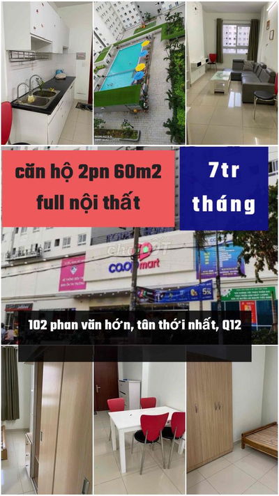 Topaz home cho thuê full nội thất