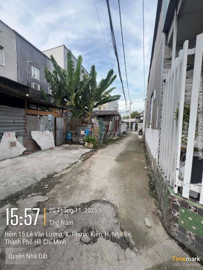Đất thổ cư hẻm 1419 Lê Văn Lương, Phước Kiển
