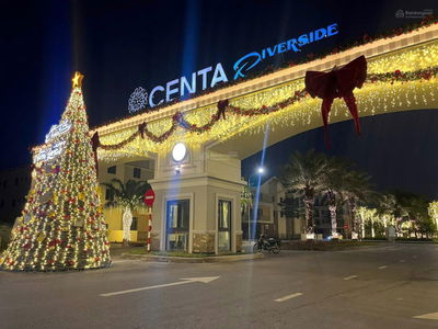 Mở bán Centa Riverside quỹ căn biệt thự cuối cùng giáp Hà Nội cách Hồ Gươm 15km. Giá chỉ từ 62tr/m2