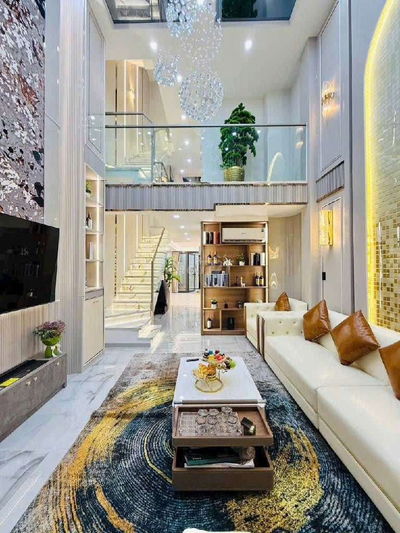 BÁN NHÀ LÊ VĂN QUỚI - 77,5M2 - 4 TẦNG THANG MÁY - HẺM 8M - GIÁ 6,9 TỶ