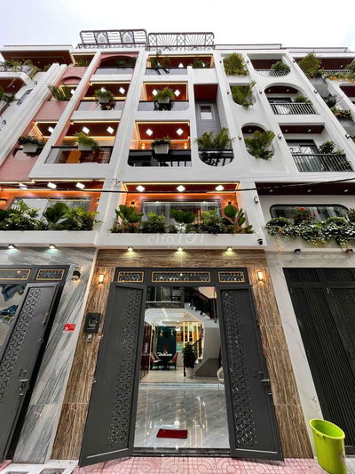 Nhà phố 1 trệt lửng 3 lầu 4x13m,