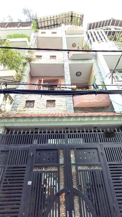 GIẢM~1🧄🚘HẺM XE HƠI CHỢ TÂN BÌNH 4x13_4TẦNG 4PN VUÔNG VỨC👉CHỈ 8.2tỷ T.L