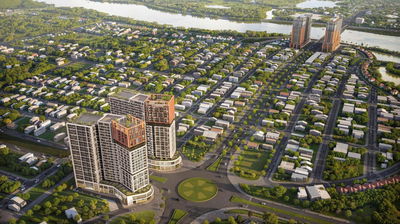 3.5 tỷ/căn 2 PN Sun Cora trung tâm Đà Nẵng, view sông