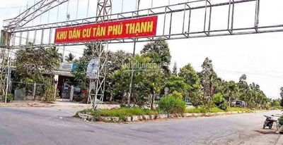 BÁN CẶP NỀN - SỔ HỒNG - KDC TÂN PHÚ THẠNH gần TRƯỜNG ĐH VÕ TRƯỜNG TOẢN