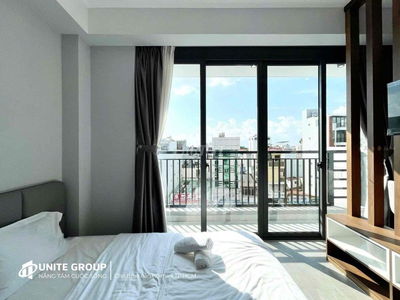 📌THUÊ CĂN HỘ GẦN CHỢ BÀ CHIỂU , STUDIO BAN CÔNG - FULL NỘI THẤT - 38M2