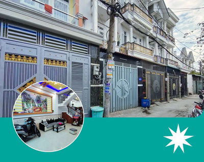 Nhà 3 Lầu Đẹp Đúc Kiên Cố Hẻm Đường HT 13 P. Hiệp thành Quận 12