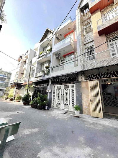 👉👉Đường Xe Hơi 7m - Nhà Đúc 3 Tầng - Cạnh Gò Xoài, DT: 4x13 (52m2), ch