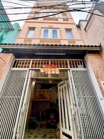 Nhà hẻm dt36m2 đúc thật 4 tầng 4pn đường Phạm Văn Chí P7 Quận 6