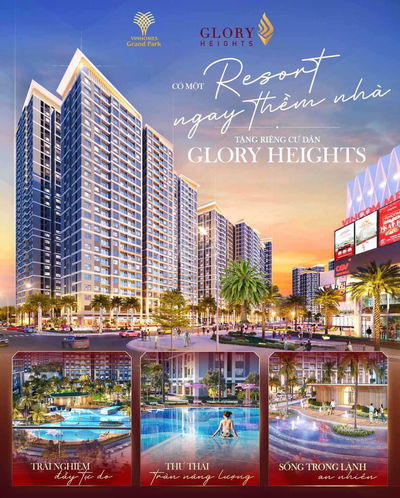 3PN 83M2 GÓC HƯỚNG NAM GLORY HEIGHTS 4.1 TỶ