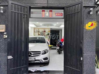 Chủ bán gấp Nhà mới Hẻm 6m Xe hơib ngủ trong nhà gần chợ Tân Hương