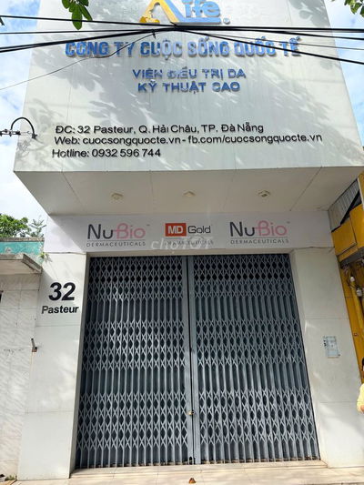 Cho thuê nhà 3 tầng, 520m2, 32 Pasteur Đà Nẵng