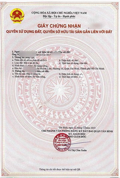 NHÀ 5 TẦNG, 4PN, HXH, CC BẦU CÁT - THÁI THỊ NHẠN, Ở NGAY