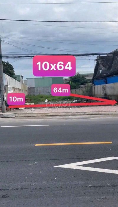 GIA ĐÌNH KẸT TIỀN  BÁN LÔ ĐẤT 640m2 thổ cư,SỔ HỒNG RIÊNG. GIÁ 600TR