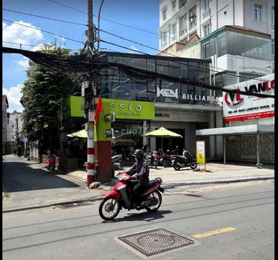 NHÀ 2 LẦU - MẶT TIỀN PHAN ĐĂNG LƯU (gần PXL) 6,7x24m sàn 300m2