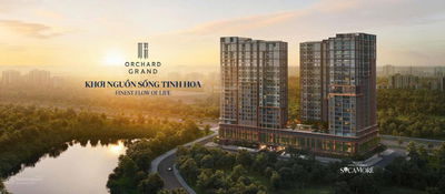 GIỎ HÀNG NỘI BỘ ORCHARD GRAND - ƯU ĐÃI ĐỢT 1 TỪ CAPITALAND - 58 TRIỆU/M2 - THANH TOÁN GIÃN 5%/QUÝ