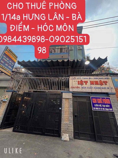 phòng trọ cao cấp giá rẻ Hoc Môn