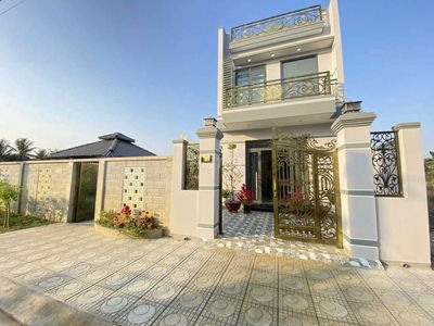 BÁN LÔ ĐẤT 100M2 ĐUÒNG 10M MẶT TIỀN KDC AN SƠN