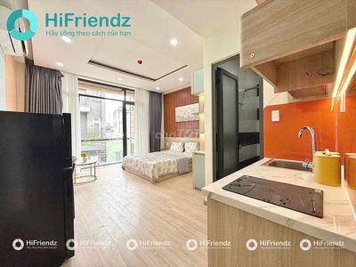 Studio Banconl LUXURY Đầy đủ nội thất Trung Tâm Quận Bình Thạnh