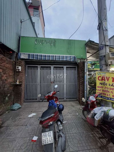 Cho thuê  nhà mặt tiền đường vườn lài nối dài  ( thạnh lộc27)