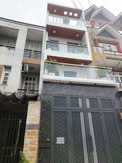 Nhà bán Đường nhựa 8m  dt 4x16 4 lầu ,huong Lo2,bình tri đông,hcm,7ty1