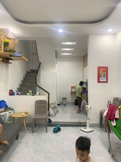 NHÀ HẺM 3.5M SỔ ĐẸP CN HC ĐỦ KV AN NINH GẦN CHỢ TRƯỜNG HỌC GIÁP GÒ VẤP