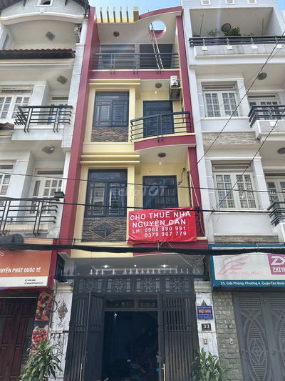 CHO THUÊ NHÀ MẶT TIỀN ĐƯỜNG GIẢI PHÓNG,  P4, TÂN BÌNH