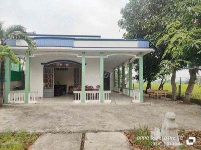 nhà vườn dt 557m2 đường xe hơi tại cần giuộc Long An