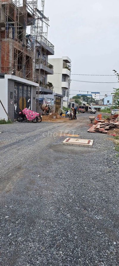 Đất thổ cư 5x17m, mặt tiền nhựa 13m, Bùi Thị Lùng gần Chợ Hóc Môn