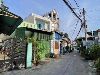 Nhà 1lầu đẹp 4,5x22m Shr đg xe Tải Thông 1/30m Trần Thị Bóc Gần Chợ HM